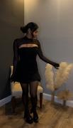 Alieva Maya Draped Corset Mini Dress (Black) Review