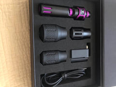 Dragonhawktattoos Dragonhawk Wraith Rotary Tattoo Machine Pen Gift Box with Four Grips 1Pc Wireless Power Supply Review