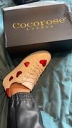 Cocorose London Hoxton - White with Red Hearts Leather Trainers Review