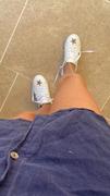 Cocorose London Hoxton - White with Glitter Star Leather Trainers Review