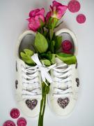 Cocorose London Hoxton - White with Red Hearts Leather Trainers Review