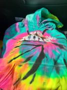 sunshinesisters Be Kind Tie Dye Hoodie - Rainbow Mint Black Review