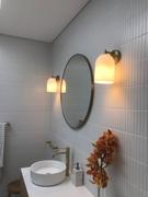 Luxe Mirrors Round Gold Brass Metal Frame Bathroom Mirror – 60cm / 80cm / 90cm Review