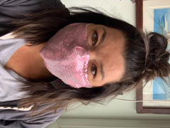 Electric Styles PINK SEQUIN FABRIC MASK Review