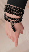 Lily Rose Jewelry Co Black Onyx Spiritual Warrior Strength 108 Stretch Mala Necklace Bracelet Review
