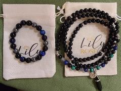 Lily Rose Jewelry Co Limited Edition Spirit Master Black Onyx Shungite Malachite Kyanite Labradorite Tourmaline 108 Mala Necklace Bracelet Review