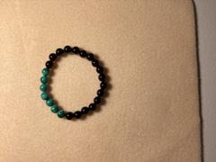 Lily Rose Jewelry Co Malachite Black Onyx Duo Spiritual Warrior Heart Activation 8mm Stretch Bracelet Review