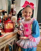 Nutcracker Ballet Gifts Candy Cane Nutcracker Pink and Teal with Cake Hat 12 inch Review