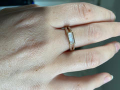local eclectic Double Band Cracked Mother of Pearl Ring Review