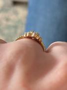 local eclectic Juno Ring with White Moissanite Review