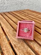 local eclectic Juno Ring with White Moissanite Review