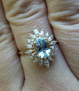 local eclectic Lana Ring with Aquamarine & CZ Review