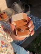 local eclectic 14K Rose Gold Victoria Vintage Cluster Ring Review