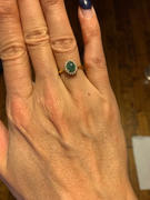local eclectic Mini Antiquity Ring with Emerald Review