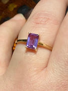 local eclectic 10kt Alexandrite Baguette Ring Review