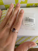 local eclectic Rose Gold Fluorite Topaz Hazy Dream Ring Review