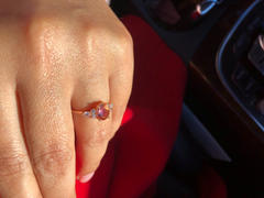 local eclectic Topaz and CZ Gabriella Ring Review