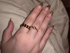 local eclectic Solid Gold Twisted Signet Ring Review