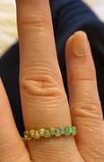 local eclectic Solid Gold Ombre Birthstone Ring Review