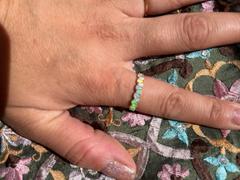 local eclectic Solid Gold Ombre Birthstone Ring Review