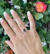 local eclectic 10kt Alexandrite & White Topaz Arabella Ring Review