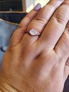 local eclectic Rose Gold Rainbow Moonstone Isla Ring Review