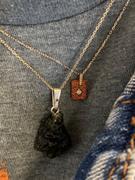 local eclectic Solid Gold Crystal Pendant Necklace for Manifestation Review