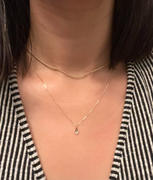 local eclectic Solid Gold Aquatic Agate Elements Kite Necklace Review