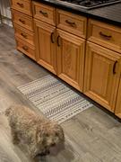 Dwell and Good  Aztec Bands Vinyl Kitchen Rug Review
