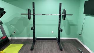 FitGrit.ca 500 KG Squat Rack Heavy Duty Commercial Grade - 3 x 3 Steel Tube Review