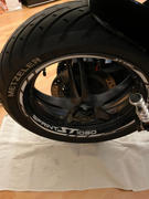 Stickman Vinyls Motorcycle Rim Wheel Decal Accessory Sticker for Triumph Sprint 1050 ST Review