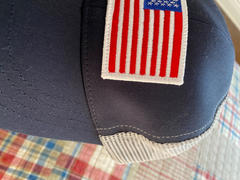 Love Your Melon Light Blue American Flag Mesh Cap Review