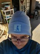 Love Your Melon Adult Donald Duck Light Blue Acrylic Cuffed Beanie Review