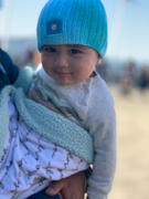 Love Your Melon Bamm-Bamm Rubble Teal Tie Dye Infant Beanie Review