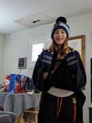 Love Your Melon Harry Potter Ravenclaw Navy and Light Blue Pom Beanie Review