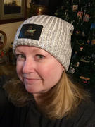 Love Your Melon Mandalorian and Grogu Silver Brushed Metallic Beanie Review