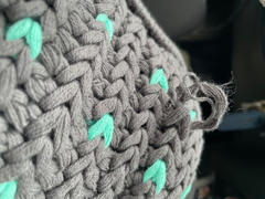 Love Your Melon Dark Charcoal and Mint Fair Isle Hearts Mittens Review