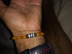 DharmaShop Baltic Amber Striped Dzi Bracelet Review