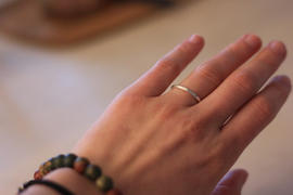 DharmaShop Hammered Ring by Hill Tribe Review