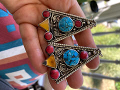 DharmaShop Traditional Large Tibetan Amber Earrings Review