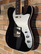 Chicago Music Exchange Squier Classic Vibe '60s Telecaster Thinline Black Metallic w/Silver Anodized Pickguard Review