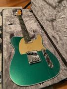 Chicago Music Exchange Fender American Ultra Telecaster Mystic Pine w/Ebony Fingerboard & Anodized Gold Pickguard Review