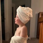 KITSCH Microfiber Hair Towel - White Review