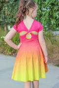 BOO! Designs Spandex Glitter Ombre Pink Orange Yellow Review