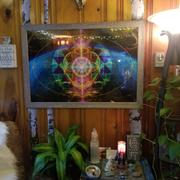 Pumayana The Cosmic Key Factor Poster | Art Print | Meditation | Spiritual | Sacred Geometry| Conscious | Healing | Art Review