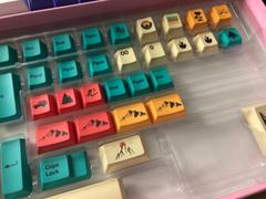 Divinikey Retro 80s Keycap Set Dye-Sub PBT Review