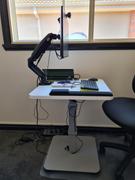 Desky® Desky Single Sit Stand Pedestal Desk Review