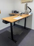 Desky® Desky L-Shape Melamine Sit Stand Desk Review