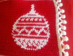 Deramores My Favourite Things Christmas Blanket Crochet Along in Deramores Yarn Review