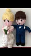 Deramores Bride and Groom Amigurumi Knitting Kit and Pattern in Deramores Yarn Review